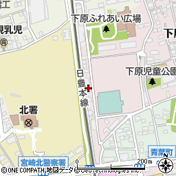 ベルトピア宮崎１４周辺の地図