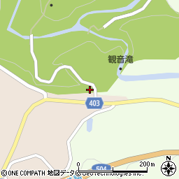 鹿児島県薩摩郡さつま町中津川7596周辺の地図