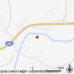鹿児島県薩摩郡さつま町求名13530周辺の地図