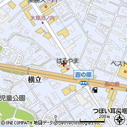 ＨｏｎｄａＣａｒｓ宮崎中央大塚東店周辺の地図