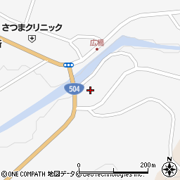 鹿児島県薩摩郡さつま町求名12469周辺の地図