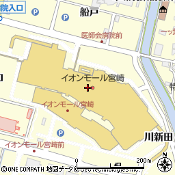 牛角 次男坊 イオンモール宮崎店周辺の地図