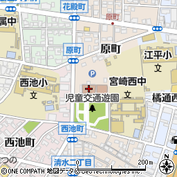 宮崎県福祉総合センター周辺の地図