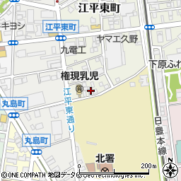 宮崎新建材センター周辺の地図