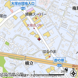 株式会社宮崎デンソー　大塚営業所周辺の地図