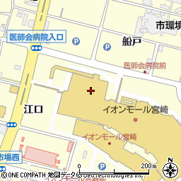 インド料理ビスヌ イオンモール宮崎店周辺の地図