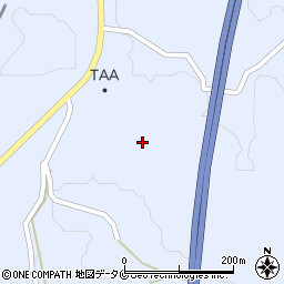 インフラテック株式会社　栗野営業所周辺の地図