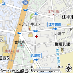 株式会社マキタ宮崎営業所周辺の地図