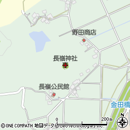 長嶺神社周辺の地図