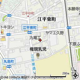 牟田町街区公園周辺の地図