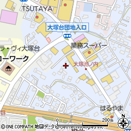 カギ一番本店周辺の地図