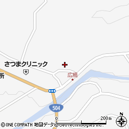 鹿児島県薩摩郡さつま町求名12507周辺の地図