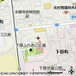 宮崎森林管理署周辺の地図