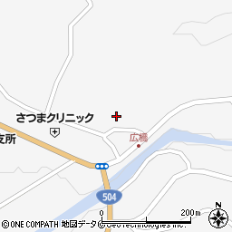 鹿児島県薩摩郡さつま町求名12508周辺の地図