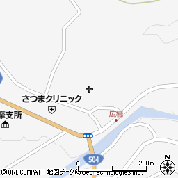 鹿児島県薩摩郡さつま町求名12526周辺の地図