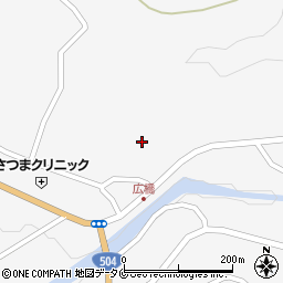 鹿児島県薩摩郡さつま町求名12510周辺の地図
