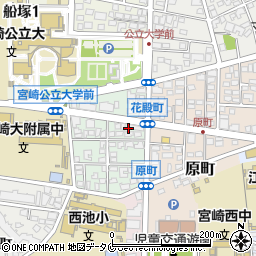 宮崎県宮崎市花殿町3周辺の地図