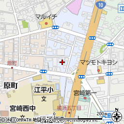 宮崎県コンクリート製品協同組合周辺の地図