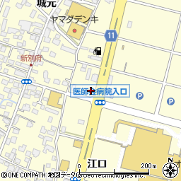 くろだるま宮崎新別府店周辺の地図