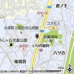 コスモセルフステーション小松台ＳＳ周辺の地図