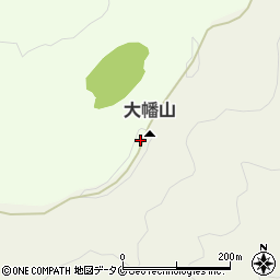 大幡山周辺の地図