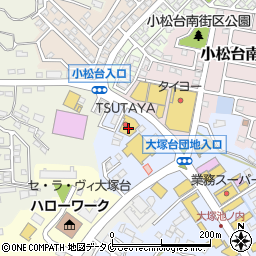 ＴＳＵＴＡＹＡ　ＡＶクラブ大塚台店周辺の地図