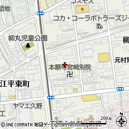 株式会社サンコー　宮崎営業所周辺の地図