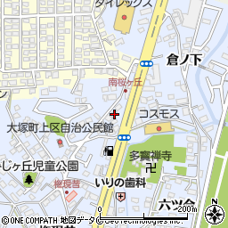 宮崎県宮崎市大塚町竹下561-2周辺の地図