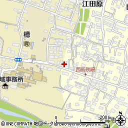 宮崎県宮崎市新別府町江田原77周辺の地図