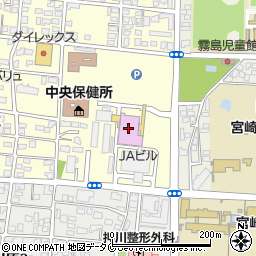 ＪＡ宮崎経済連　営農振興課周辺の地図