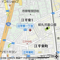 ＰＬ宮崎教会周辺の地図