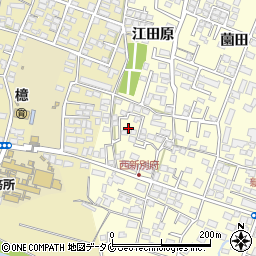 宮崎県宮崎市新別府町江田原93周辺の地図