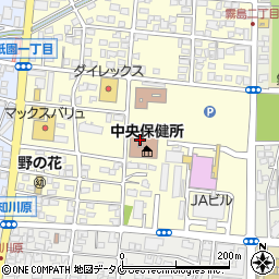 宮崎県総合保健センター周辺の地図