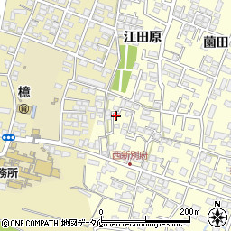 宮崎県宮崎市新別府町江田原93-9周辺の地図