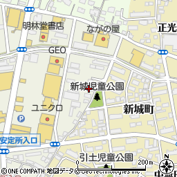 日本地研株式会社　宮崎支店周辺の地図