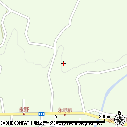 鹿児島県薩摩郡さつま町永野2613周辺の地図