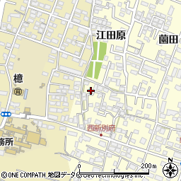 宮崎県宮崎市新別府町江田原93-7周辺の地図