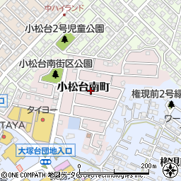 宮崎県宮崎市小松台南町5-3周辺の地図