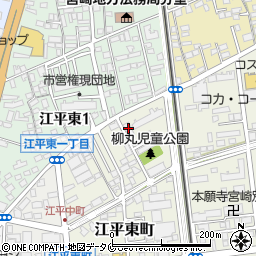 家族葬のファミーユ　江平周辺の地図