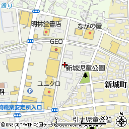 東芝テック株式会社　宮崎営業所周辺の地図