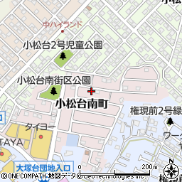 宮崎県宮崎市小松台南町1099周辺の地図