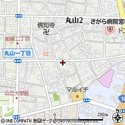 阪急美容室周辺の地図