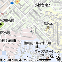 小松台南2号緑地広場周辺の地図