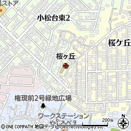 みやざき福祉学園桜ヶ丘幼稚園周辺の地図