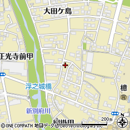 太田ヶ島緑地広場周辺の地図