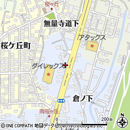 宮崎県宮崎市大塚町迫田266周辺の地図