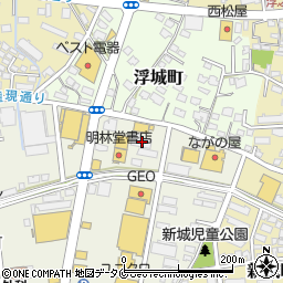 グリーンコープ生活協同組合　みやざき宮崎センター周辺の地図