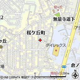 宮崎県宮崎市桜ケ丘町周辺の地図