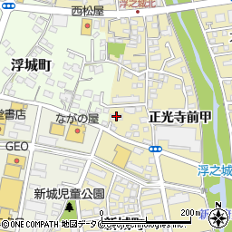 宮崎県宮崎市吉村町浮之城甲92周辺の地図