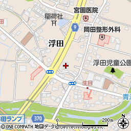 ＪＡ宮崎中央生目周辺の地図